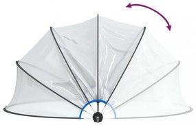 medencekupola 500 x 250 cm
