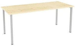 No brand  Abonent irodai asztal, 180 x 80 x 75 cm, egyenes kivitel, juhar mintázat%