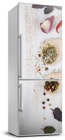 Hűtő matrica Zöldségek és fűszerek FridgeStick-70x190-f-123135134