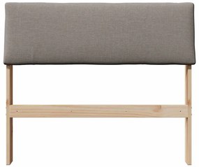 Kárpitozott fejtámla Tópszínű 90 cm Tömör fenyőfa