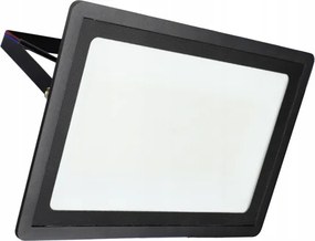 LED kültéri reflektor, 200 W, 230 V, 4500 K, IP65, fekete