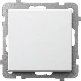 Egypólusú kapcsoló Sonata Fehér Matt Ospel