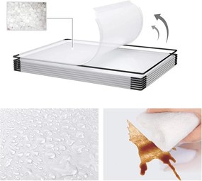 BEN átlátszó műanyag állatkarám, 143x71x47cm, átlátszó SongmicsHome