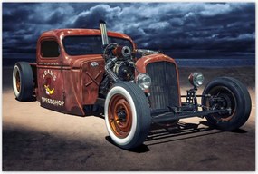 Poszterek 120x80 Hot Rod egyenesen az USA-ból