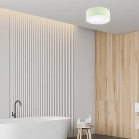 Mennyezeti lámpa SIRJA PASTEL 1xE27/60W/230V átm. 35 cm zöld