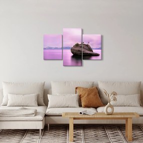 Kő a tengerben képe (90x60 cm)