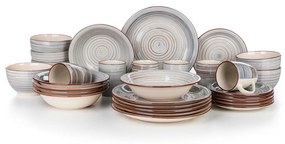 Banquet Spiral Grey 30 db-os étkészlet