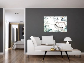 Kép - egzotikus állatok (90x60 cm)