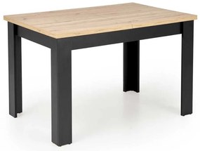 Aseado étkezőasztal, artisan tölgy / fekete