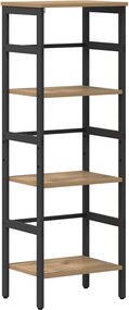 vidaXL Könyvespolc Artisan tölgy 40 x 29,5 x 115 cm Faanyag