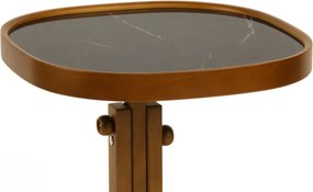 Opus Kare 42 - Walnut, Black Marble