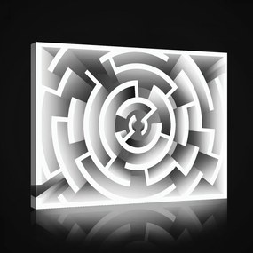 Labirintus, vászonkép, 60x40 cm méretben