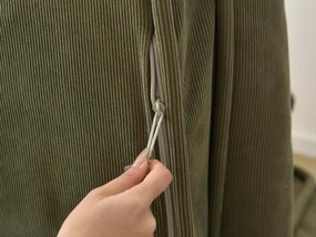 Relaxációs állítható fotel LAZY SOFA, zöld