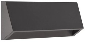PREZENT 48330 RADIX II. Modern Kültéri Fali Lámpa Szürke LED IP44