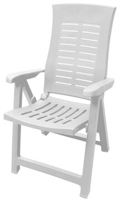 Osnat összecsukható kerti szék Fehér
