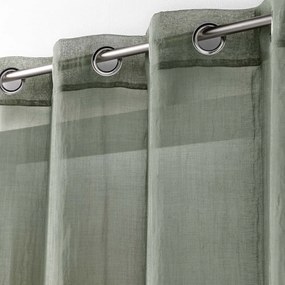 Khaki átlátszó függöny 140x280 cm Telma – douceur d'intérieur