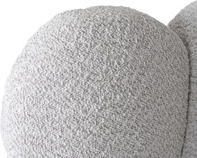 Szürke Bouclé Franciaágy Ágyneműtartóval. 160x200 ANKARA