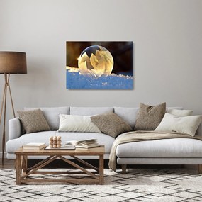 Kép - fagyott buborékok (üvegen) (70x50 cm)