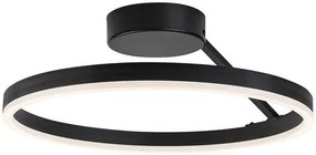 RÁBALUX 71302 ISAURE Modern LED Mennyezeti Lámpa Fekete IP20