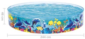 Bestway Fill &#039;N Fun Odyssey medence 244 x 46 cm