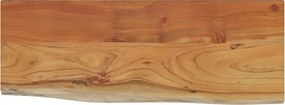 vidaXL tömör akácfa téglalap alakú fali polc 50 x 20 x 2,5 cm