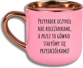 Bögre Rózsaszín Elegáns Nagy Vicces Ajándék Barátnőnek
