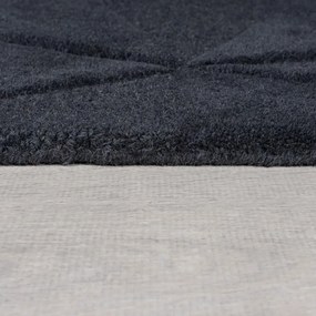 Szürke gyapjú szőnyeg 170x120 cm Shard - Flair Rugs