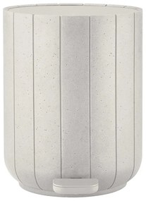 Krémszínű poligyanta pedálos szemetes 3 l Kua – Blomus