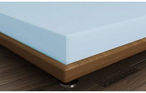 Világoskék gumis pamut lepedő 140x200 cm – Mijolnir