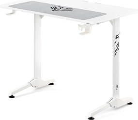 Gamer asztal 100 cm fehér: Diablo X-Mate 1000