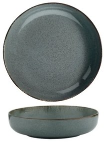 24 részes kék porcelán étkészlet