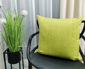 Dekoratív párnahuzat csíkos E203 Zöld 45x45 csíkos