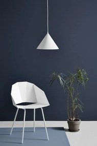 Csillár "Annular",kicsi, 4 változat- Woud variáns: fekete fém