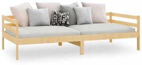 tömör fenyőfa kanapéágy 90 x 200 cm