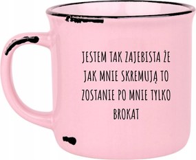 Bögre Rózsaszín Retro Ajándék Vicces Anyák Napja Csak Csillámpor Marad