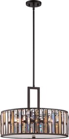 Hinkley Lighting GEMMA HK-GEMMA-P-C-VBZ Függőlámpa 3x60W/E27