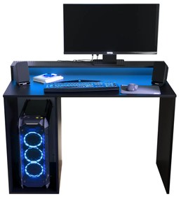 Sarok Gamer PC asztal Garrick 2 (fekete) (LED RGB világítással). Akció -6%. 1064135