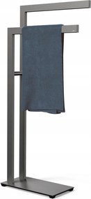 Zack Linea Szabadon álló állvány Törölközőtartó Grafit