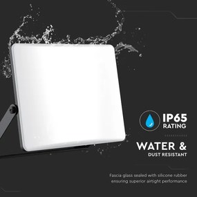 LED reflektor 100W 230V 3000/4000/6500K IP65 fekete