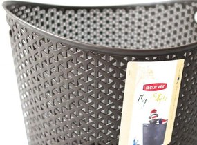 CURVER Szennyestartó kosár MY STYLE RATTAN 30 L barna