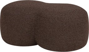 Sötétbarna buklé puff Umbo – noo.ma