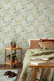 Holden Decor Wanderlust Marina kacsatojás-kék kagylós vlies tapéta – 92071