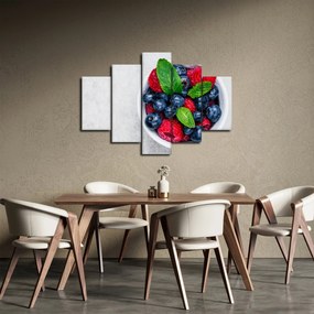 Kép - tál erdei gyümölccsel (150x105 cm)