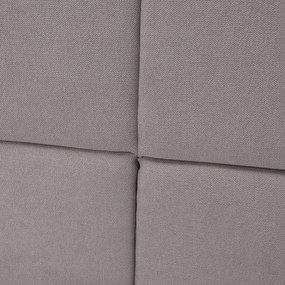 Boxspring ágy, 200x200, szürkésbarna Taupe, APRIL