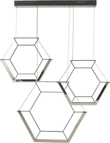 Dar Lighting HEXAGON HEX0322 Függőlámpa 1x35W/LED 2800K 1043LM