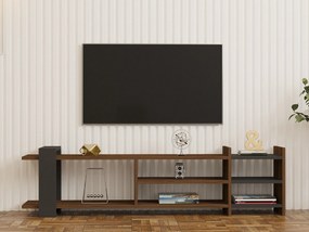 TV asztal/szekrény Zephir (dió + antracit). 1088868