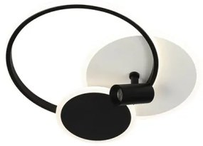 LED Dimmelhető lámpa LED/65W/230V 3000-6500K fehér/fekete + távirányítás