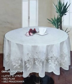 Abrosz Vinil Csipke Fehér