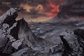 Művészi plakát A gyűrűk ura  - Mordor