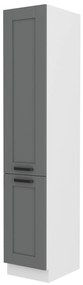 Élelmiszer szekrény Lucid 40 DK 210 2F (dustgrey + fehér). 1045565